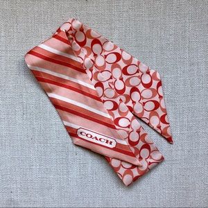 Coach Silk Head Scarf